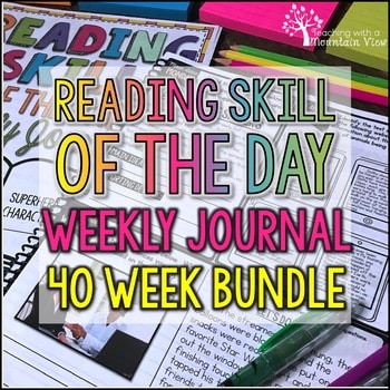 reading skill of the day bundle