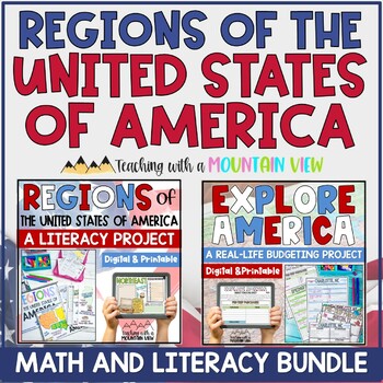 regions math and literacy bundle
