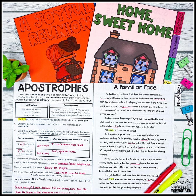 engaging grammar practice upper elementary teaching punctuation marks