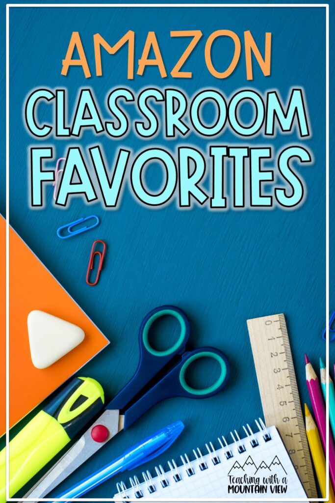 Amazon Classroom Favorites 1 These Amazon classroom favorites for teachers and students will make your teacher life easier and more organized!
