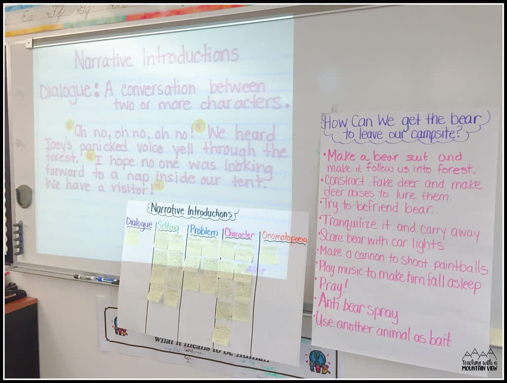 narrative lesson