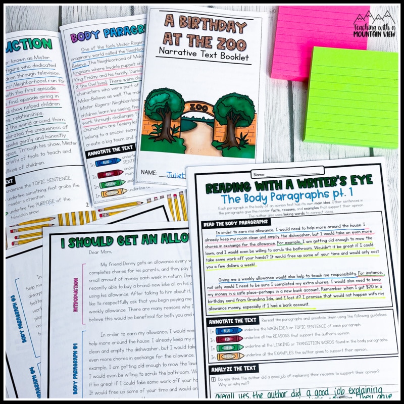 Text Exemplars Mentor Texts from Different SourcesIMG 3061 7307766