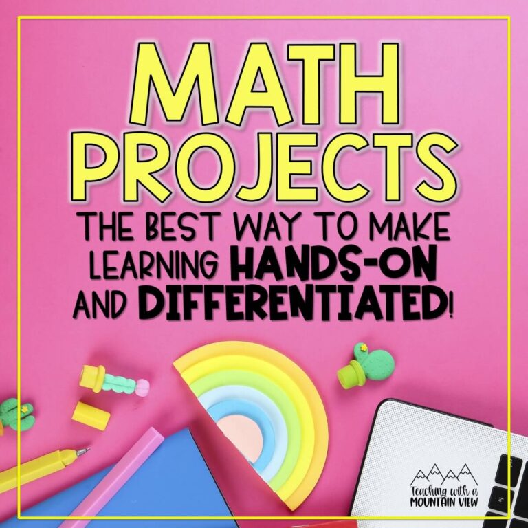 math projects upper elementary