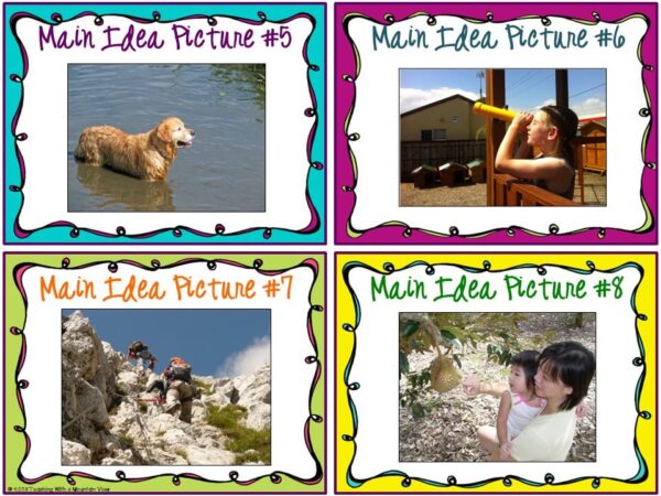 Main Idea Task Cards - Image 3