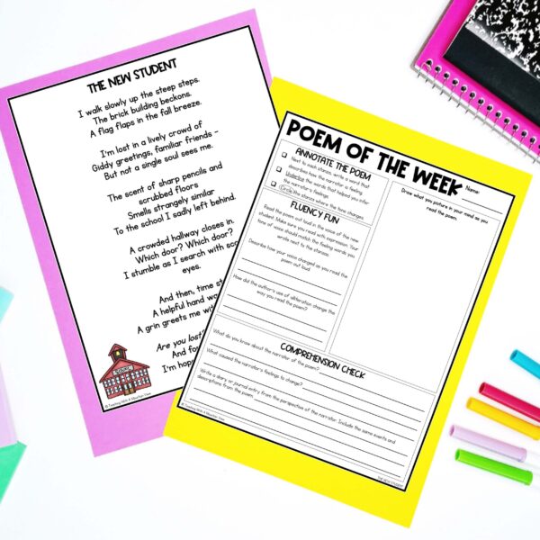 August Poem of the Week | Fluency and Comprehension - Image 2