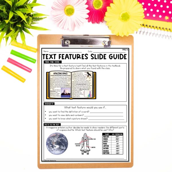 Informational Text Features Reading Lesson | Slideshow and Lessons - Image 2
