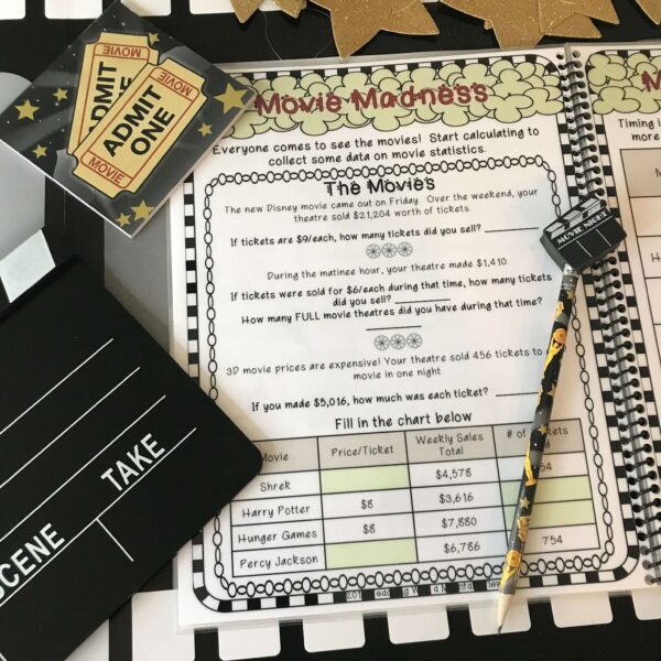 Division Math Project | Differentiated Real-World Long Division Practice - Image 3