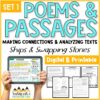 Paired Passages With Poems | Set 1
