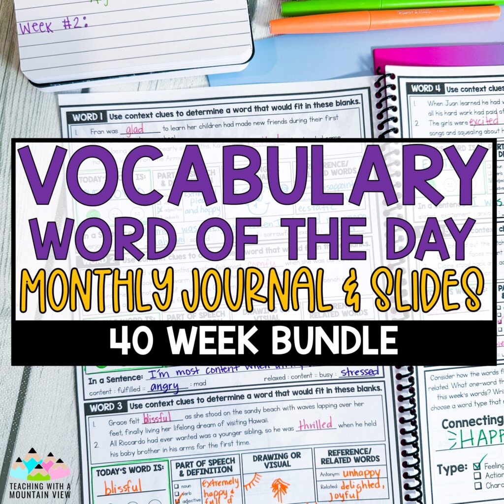 Vocabulary WOD Cover