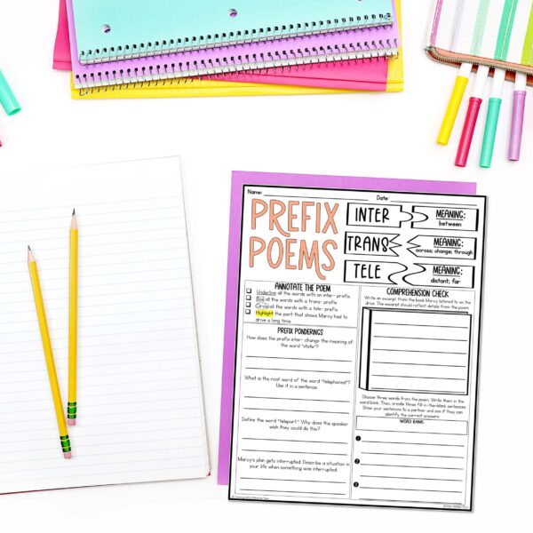 Prefix Poems for Fluency and Reading Skills - Image 2