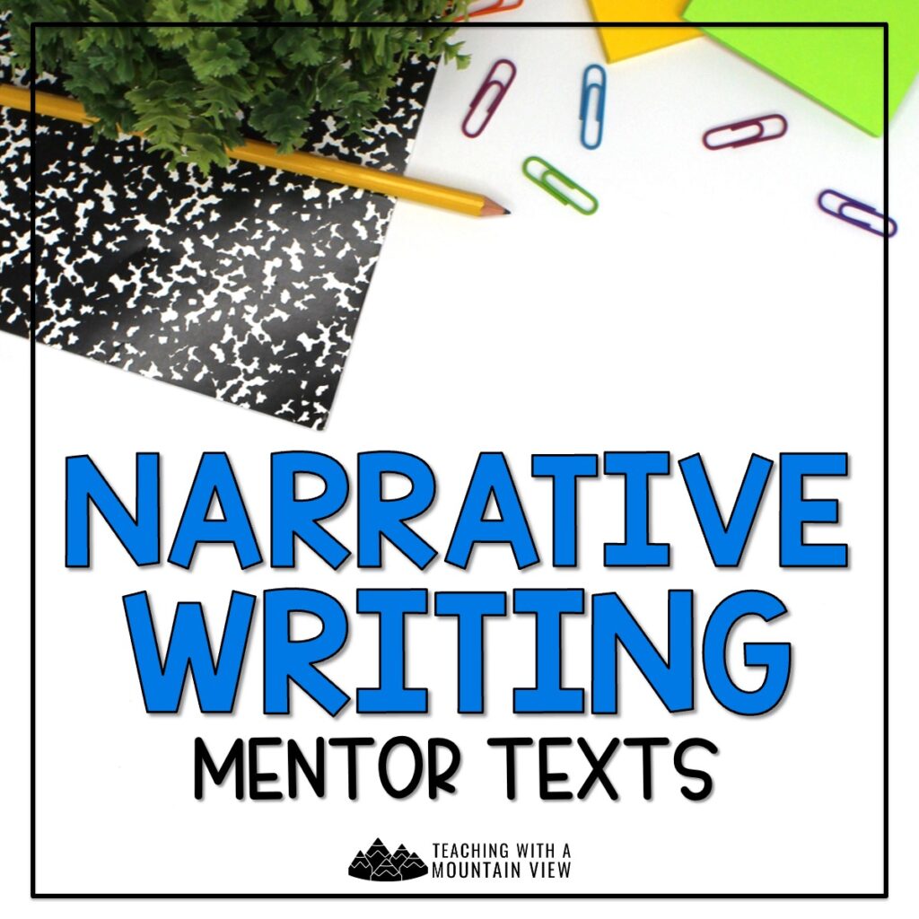 This post explores different approaches to narrative writing and narrative writing mentor texts that help all upper elementary students become stronger writers.